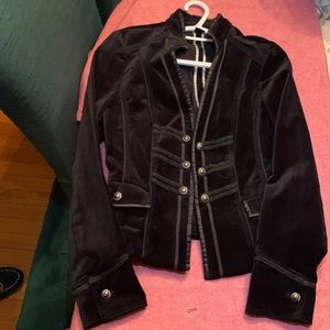 White House Down Velvet Jacket